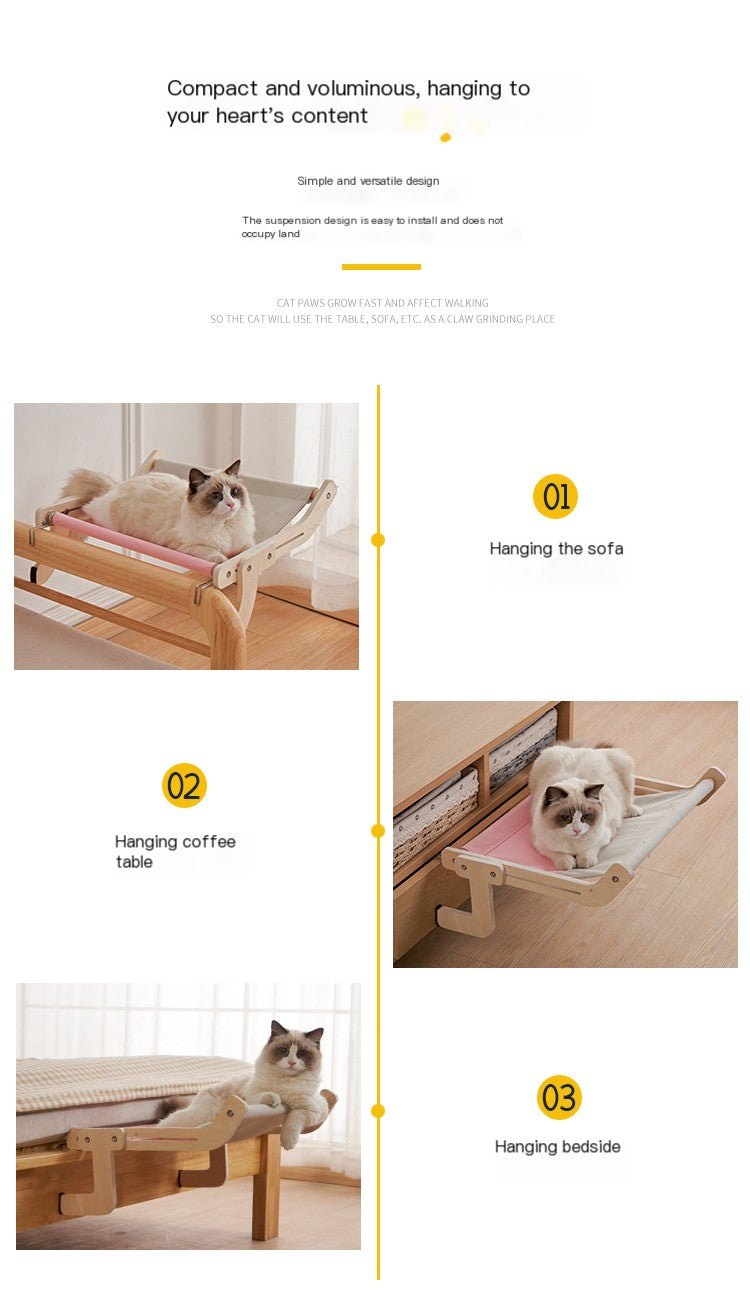 Cat Window Hammock Bed